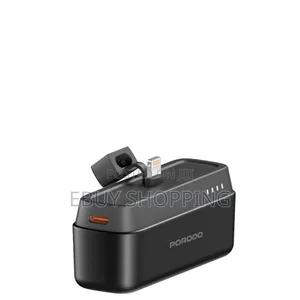 Photo - Mini Power Bank for iPhone Android – Porodo Fast Charge