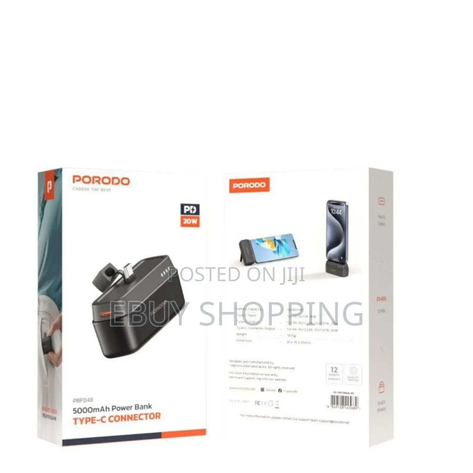 Mini Power Bank for iPhone Android – Porodo Fast Charge