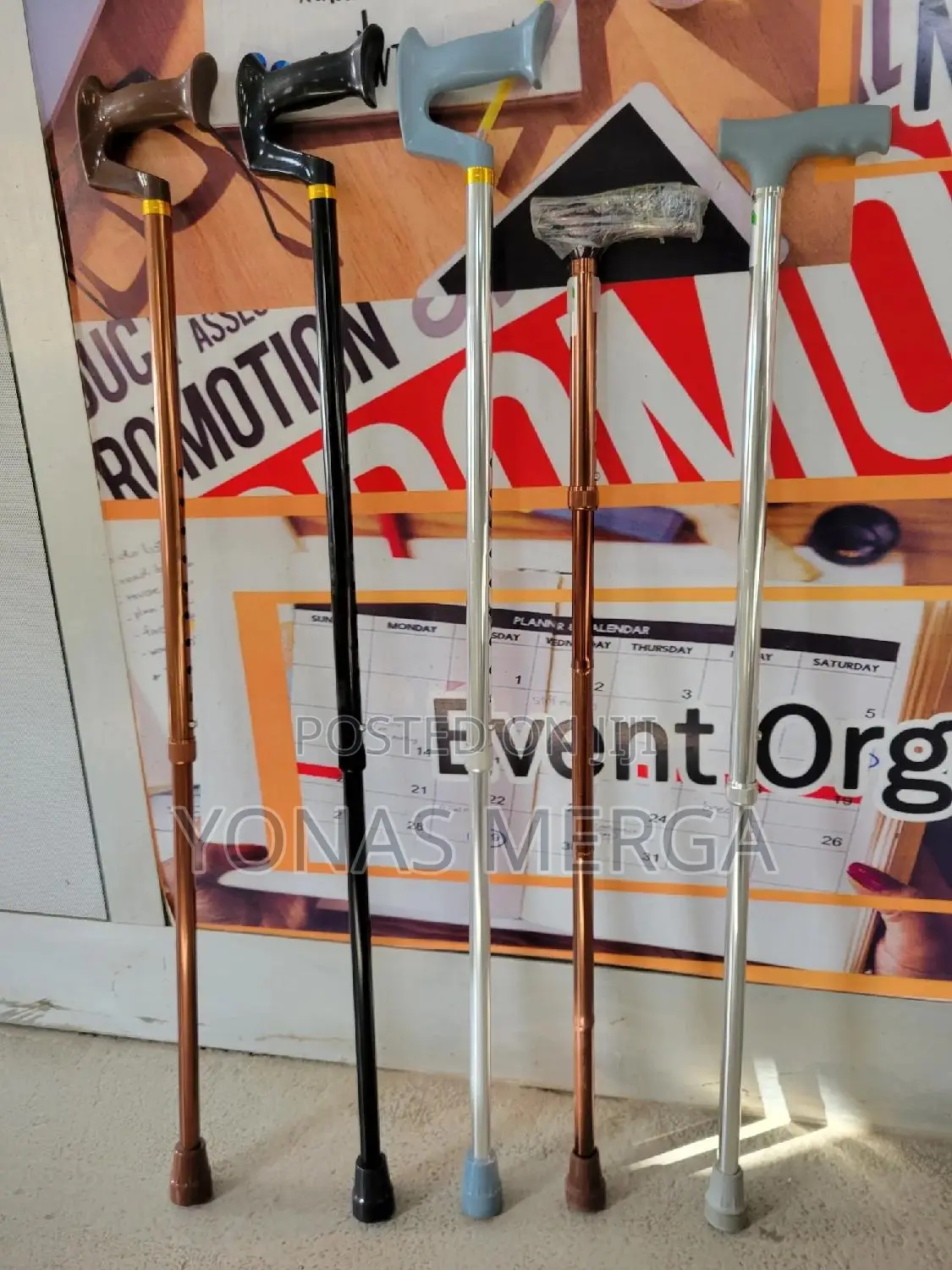 Walking Stick/Aluminum Alloy:Strong Durable,Not Easy to Rust