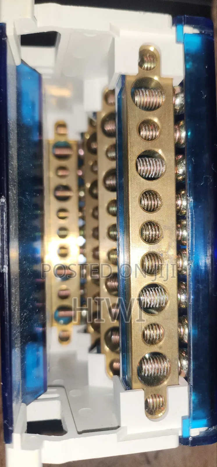 Modular Distribution Block 4 11 Holes 125 Bus