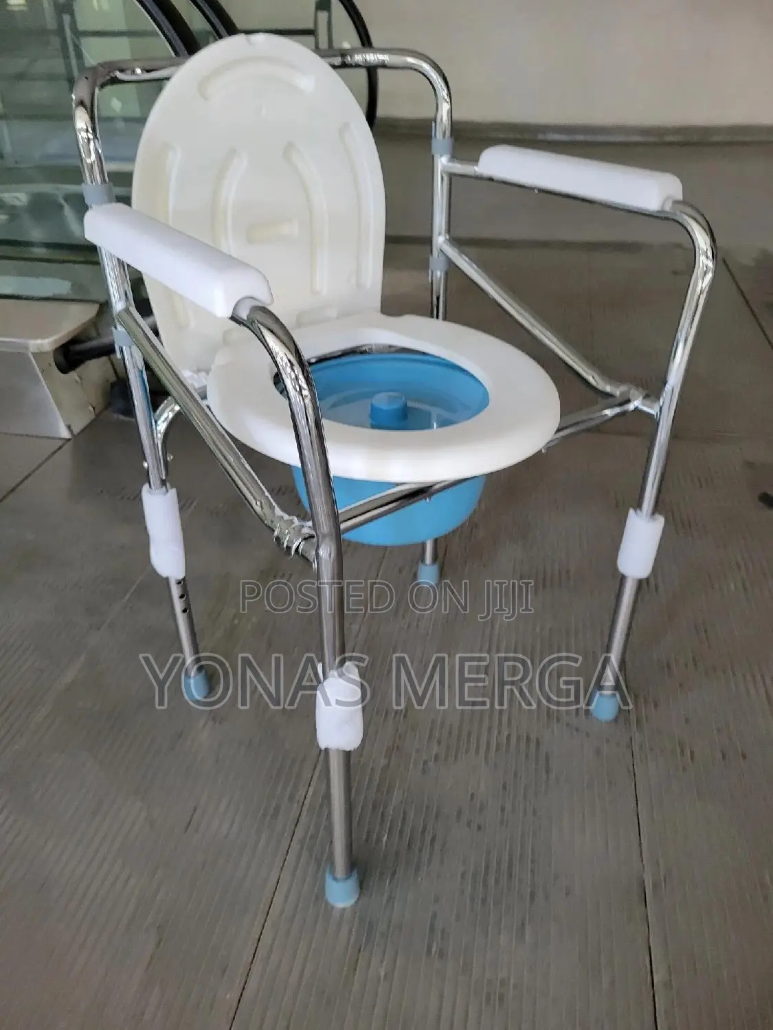 Commode Chair疄◇Pot|Toilet Seat, 7-Position Height Adjustment