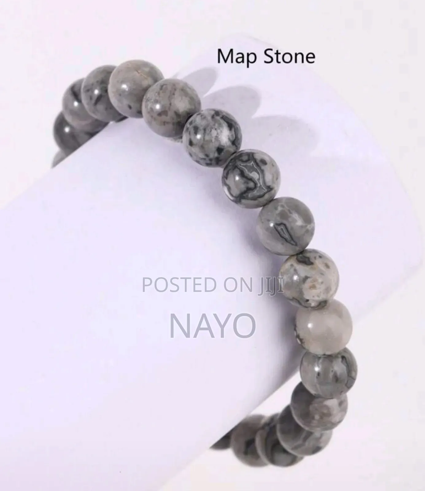 Map Stone Bracelet