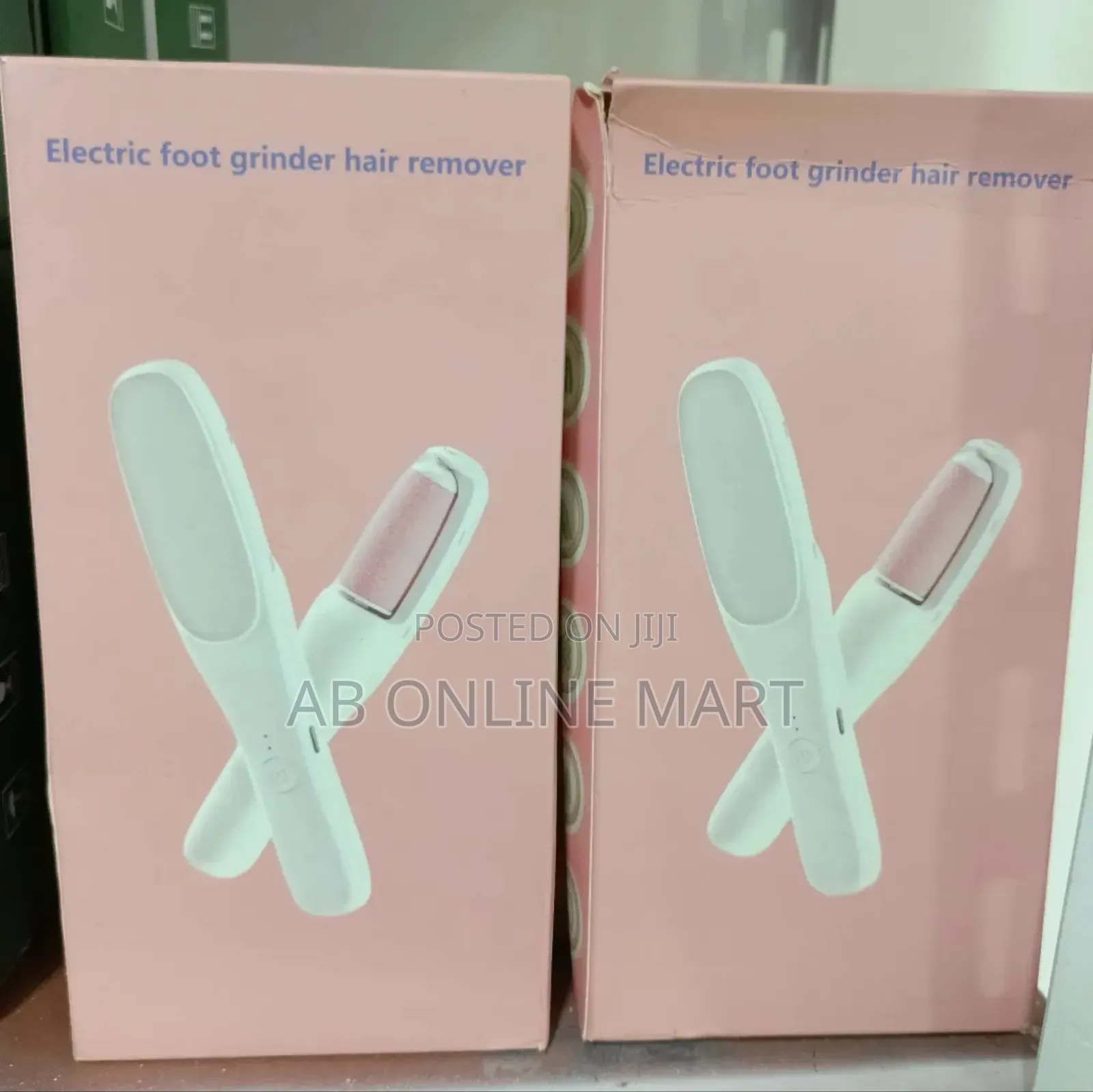 2in1 Electric Foot Grinder Hair Remover