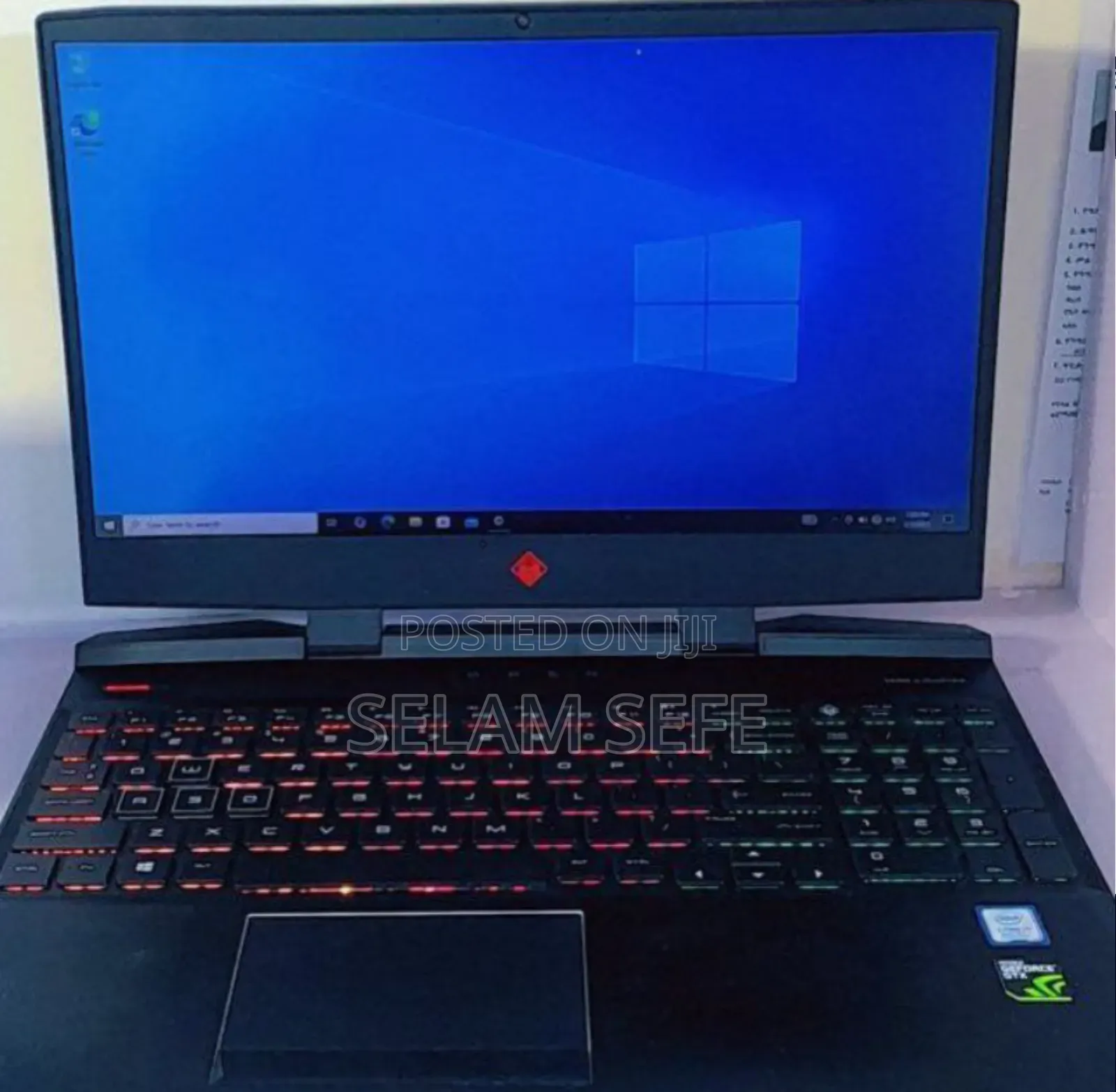 New Laptop HP Omen 15 16GB Intel Core I7 SSD 256GB