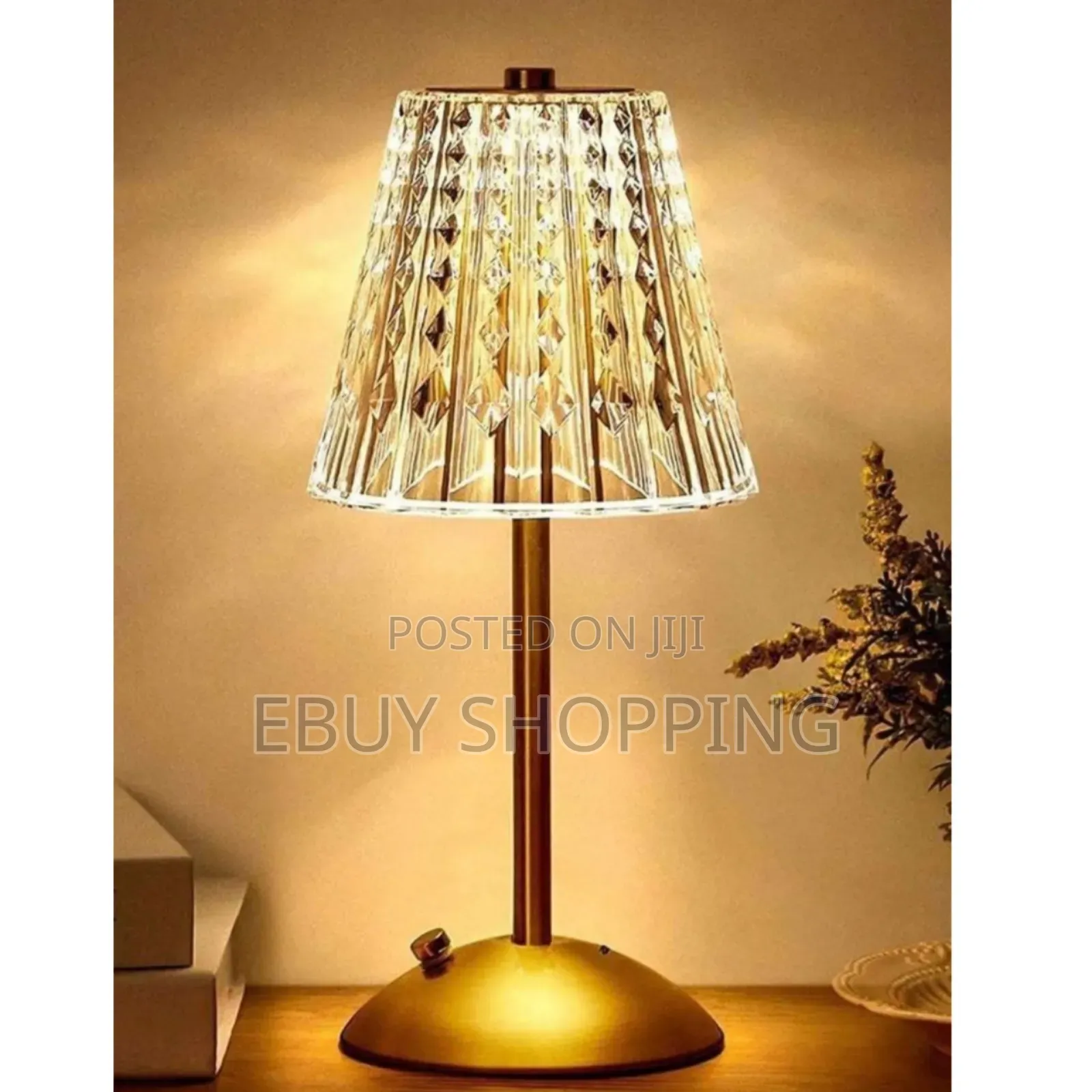 **Chic Usb Crystal Lamp – Perfect Gift for Home Office**