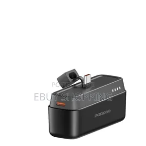 Photo - *Porodo Travel Power Bank – Compact High-Speed Charging*