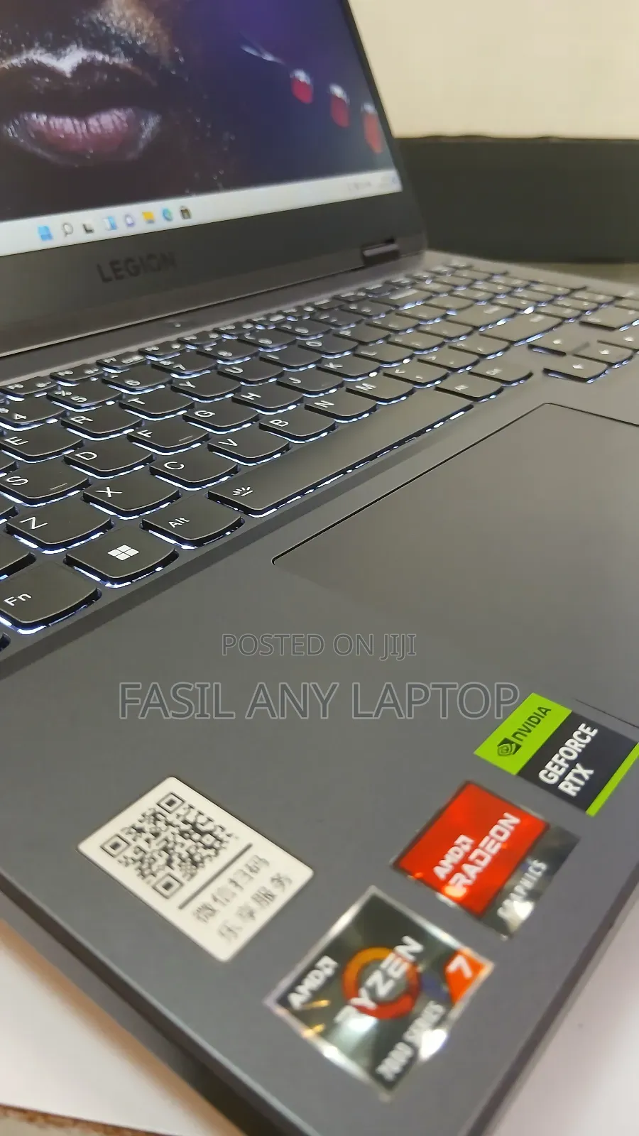 New Laptop Lenovo Legion 7 16GB AMD Ryzen 7 SSD 1T