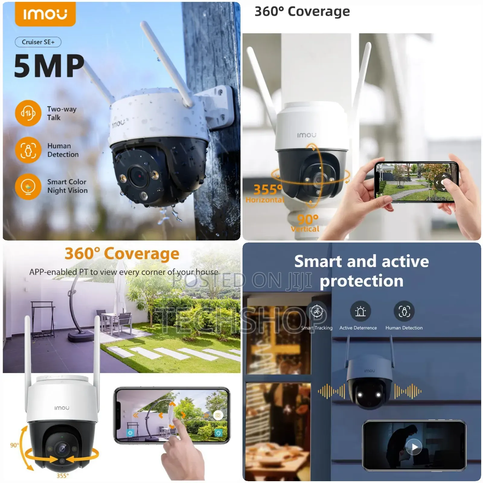 Imo Cruiser 5mp Waterproof Security Camera