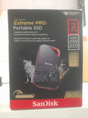San Disk Extrem Pro Portable SSD