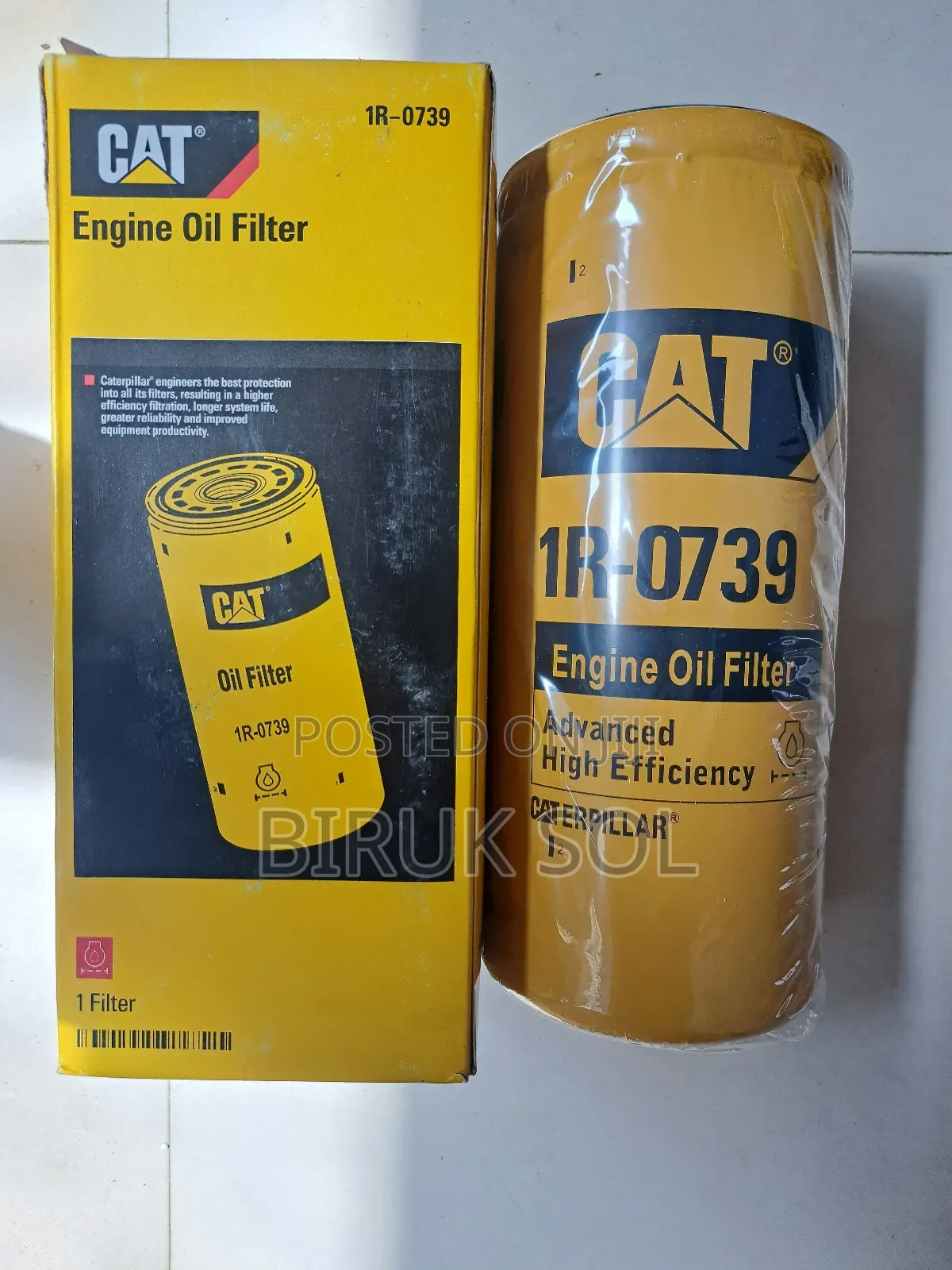 Engine Oil Filter (1r-0739) For Caterpillar (Cat)
