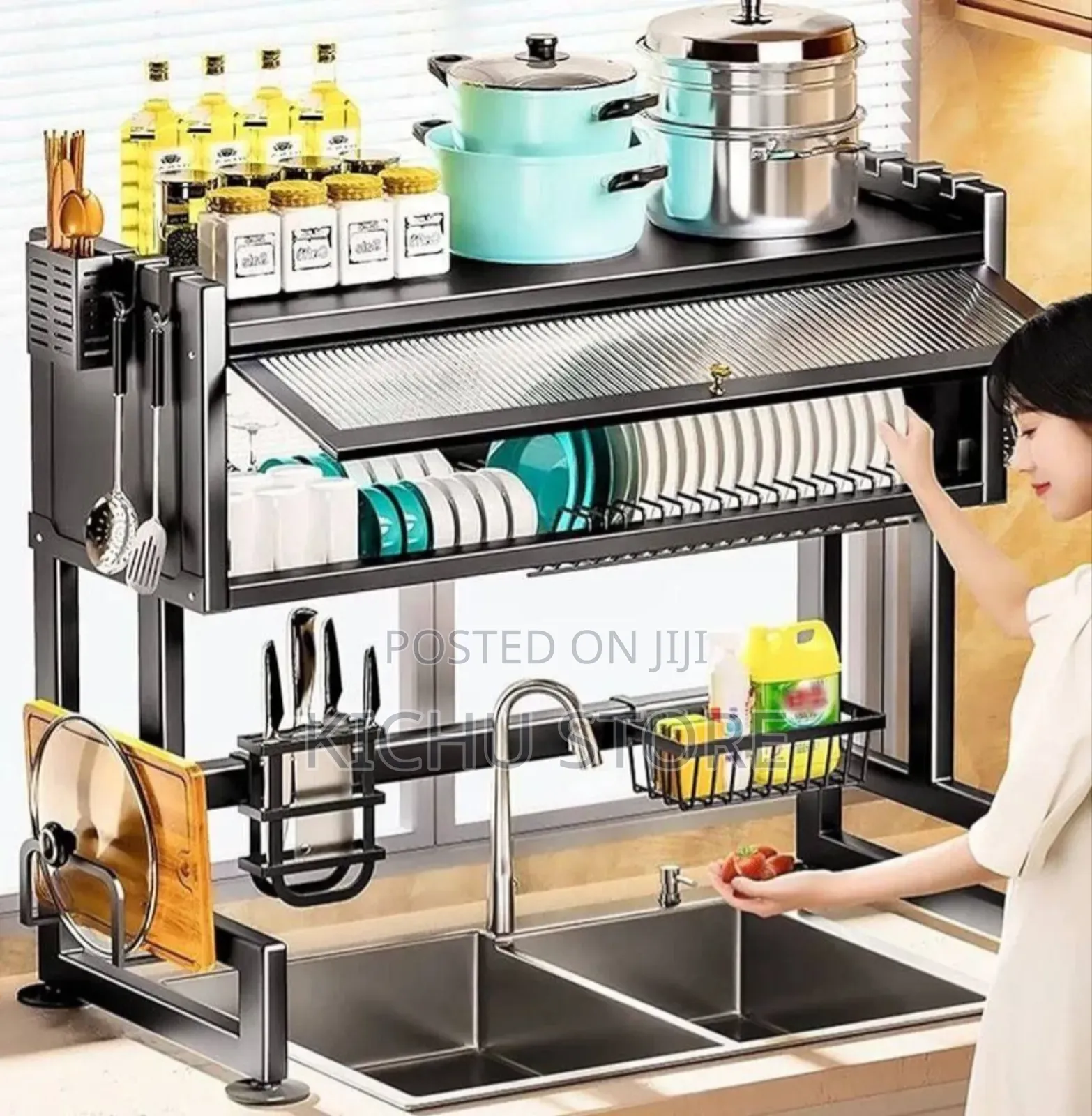 Kitchen Sink Utensils Drying Rack