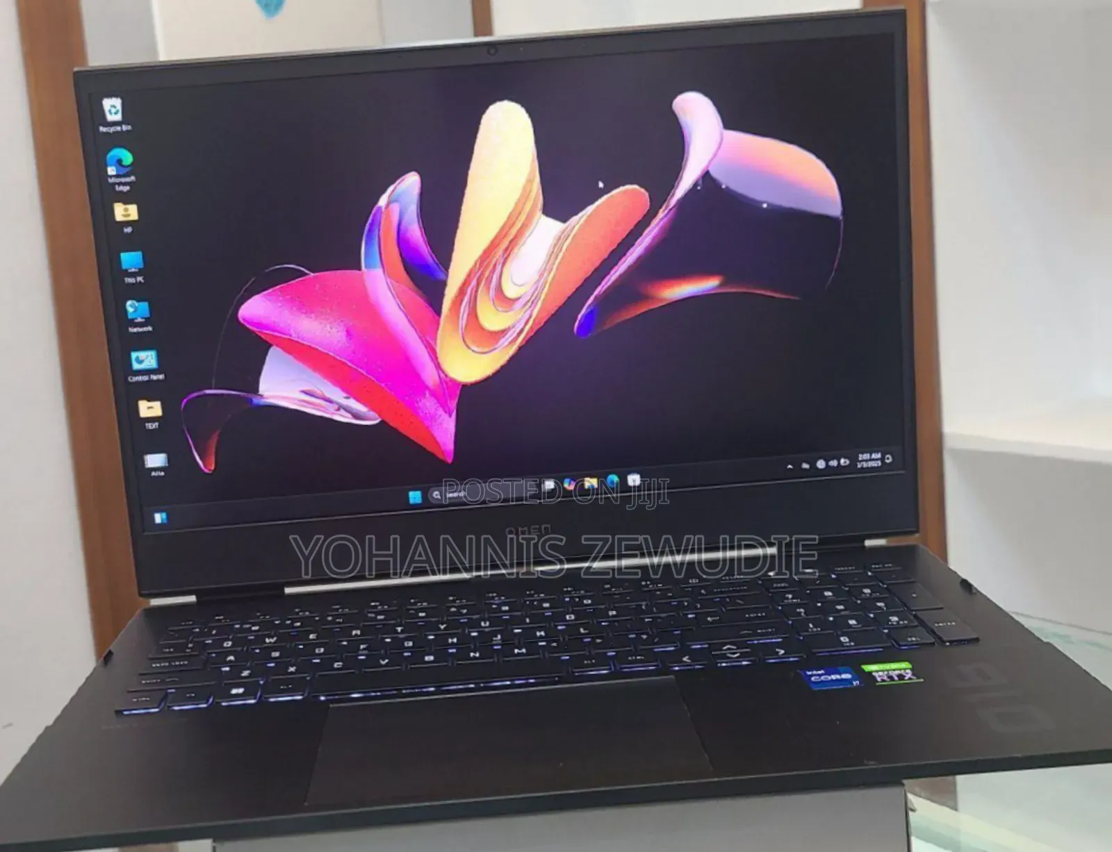 New Laptop HP Omen 16 16GB Intel Core I7 SSD 512GB