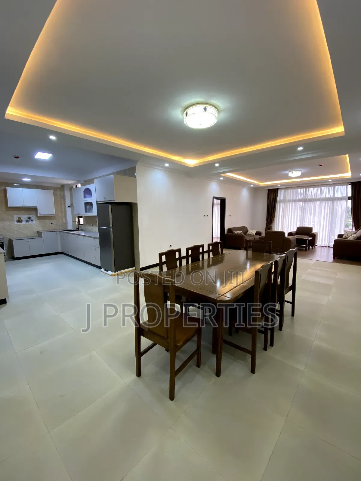 Furnished 3bdrm Apartment in Kirkos for rent