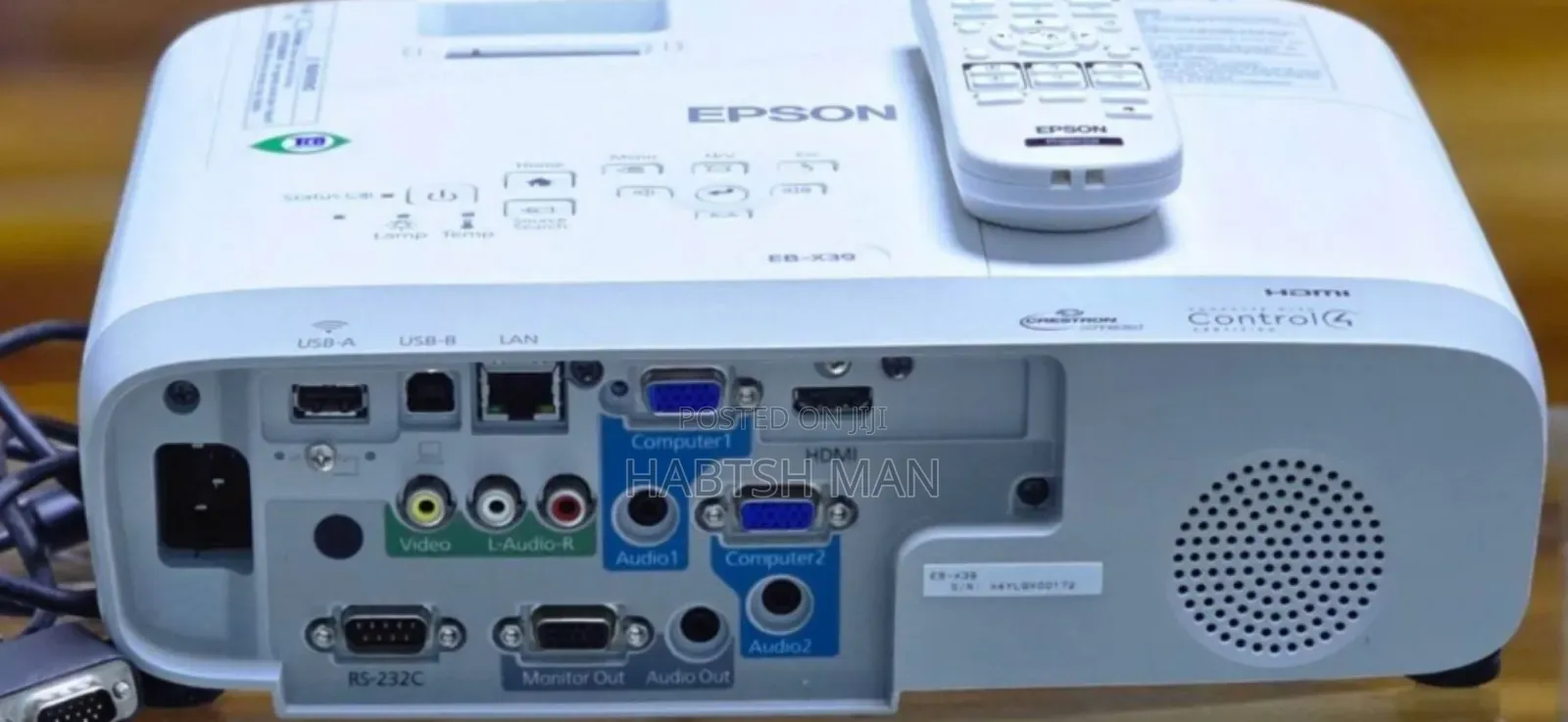 Brand New Epson Projector 
Has Remote 
Model Name: