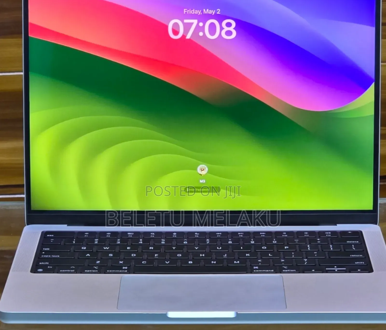 New Laptop Apple MacBook Pro 2023 M3 14-Inch 8GB Apple M3 SSD 512GB