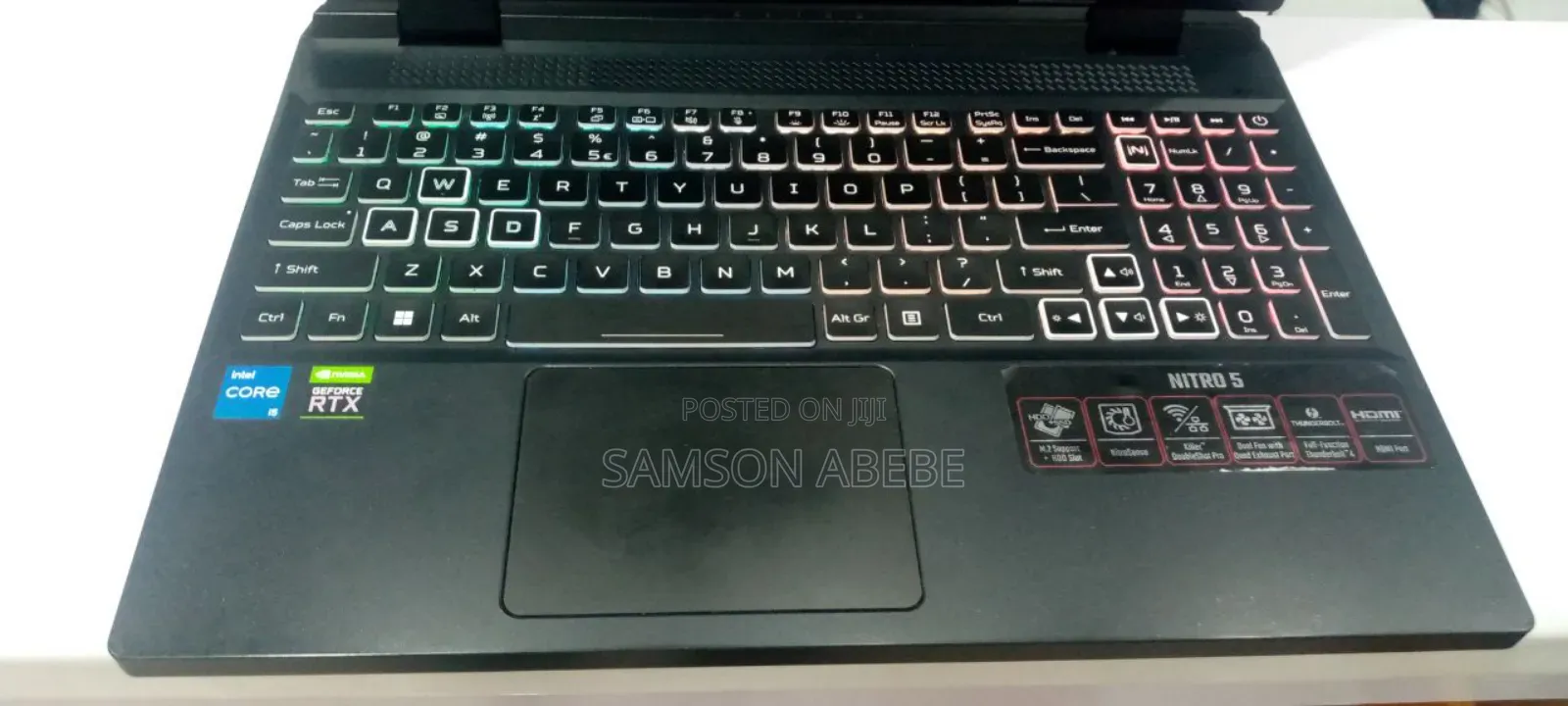 New Laptop Acer Nitro 5 16GB Intel Core I5 SSD 512GB