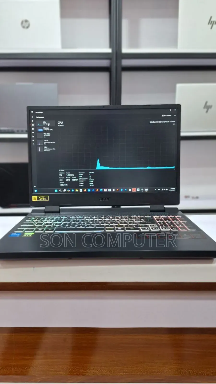 New Laptop Acer Nitro 5 16GB Intel Core I5 SSD 512GB