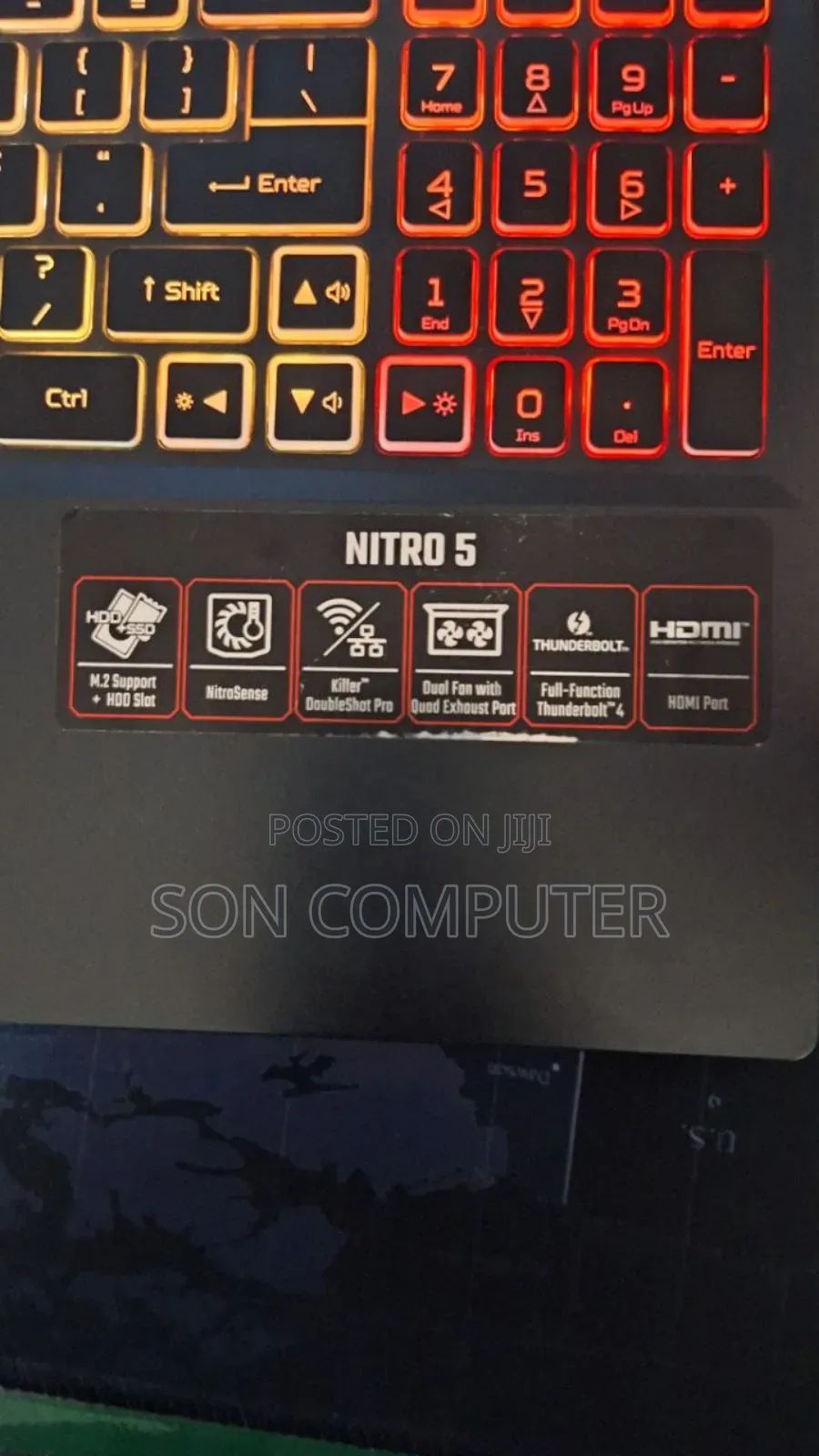 New Laptop Acer Nitro 5 16GB Intel Core I5 SSD 512GB