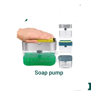 Photo - Soap Pump Dispenser With Sponge
