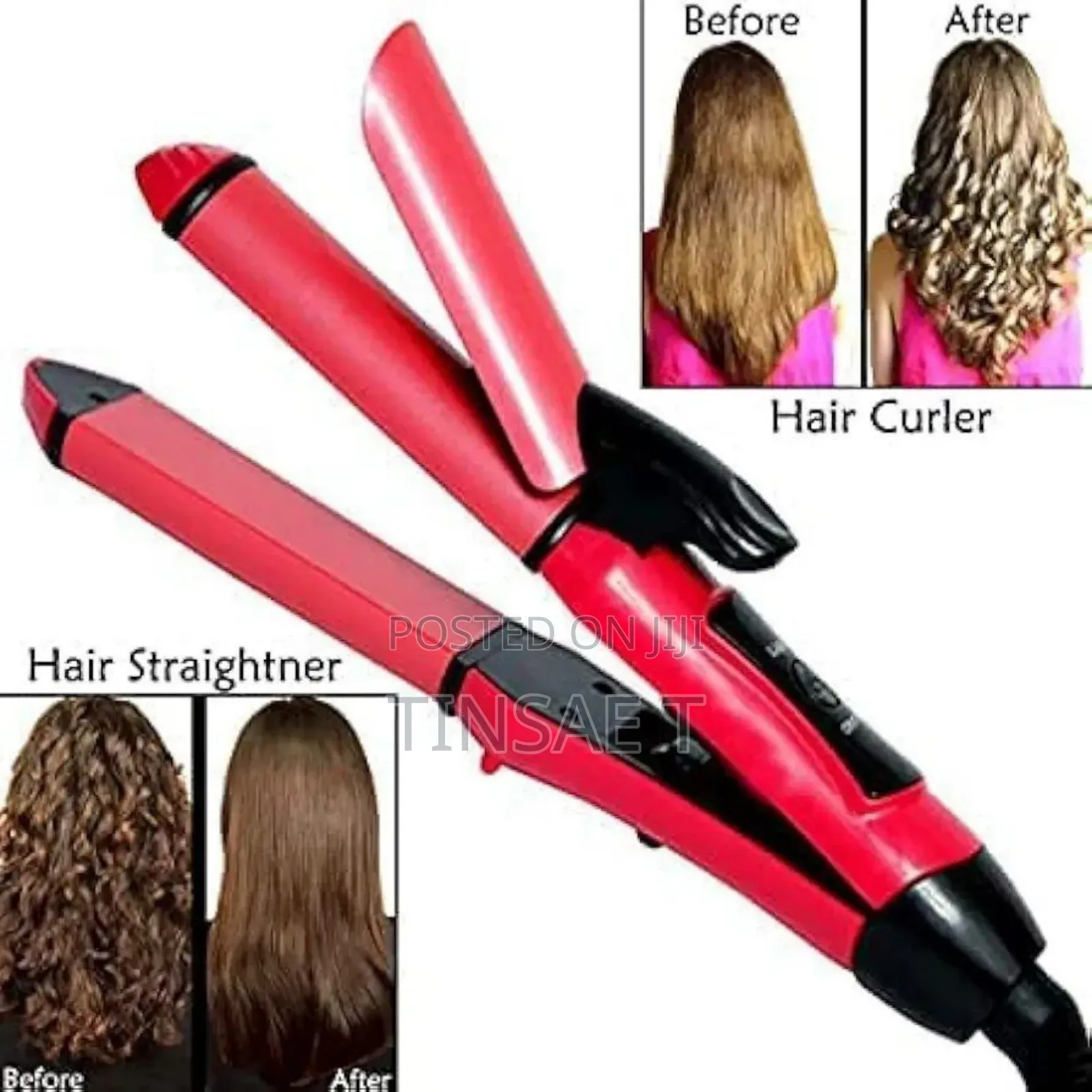 Sokany 2 In 1 Hair Styler/የፀጉር መስሪያ