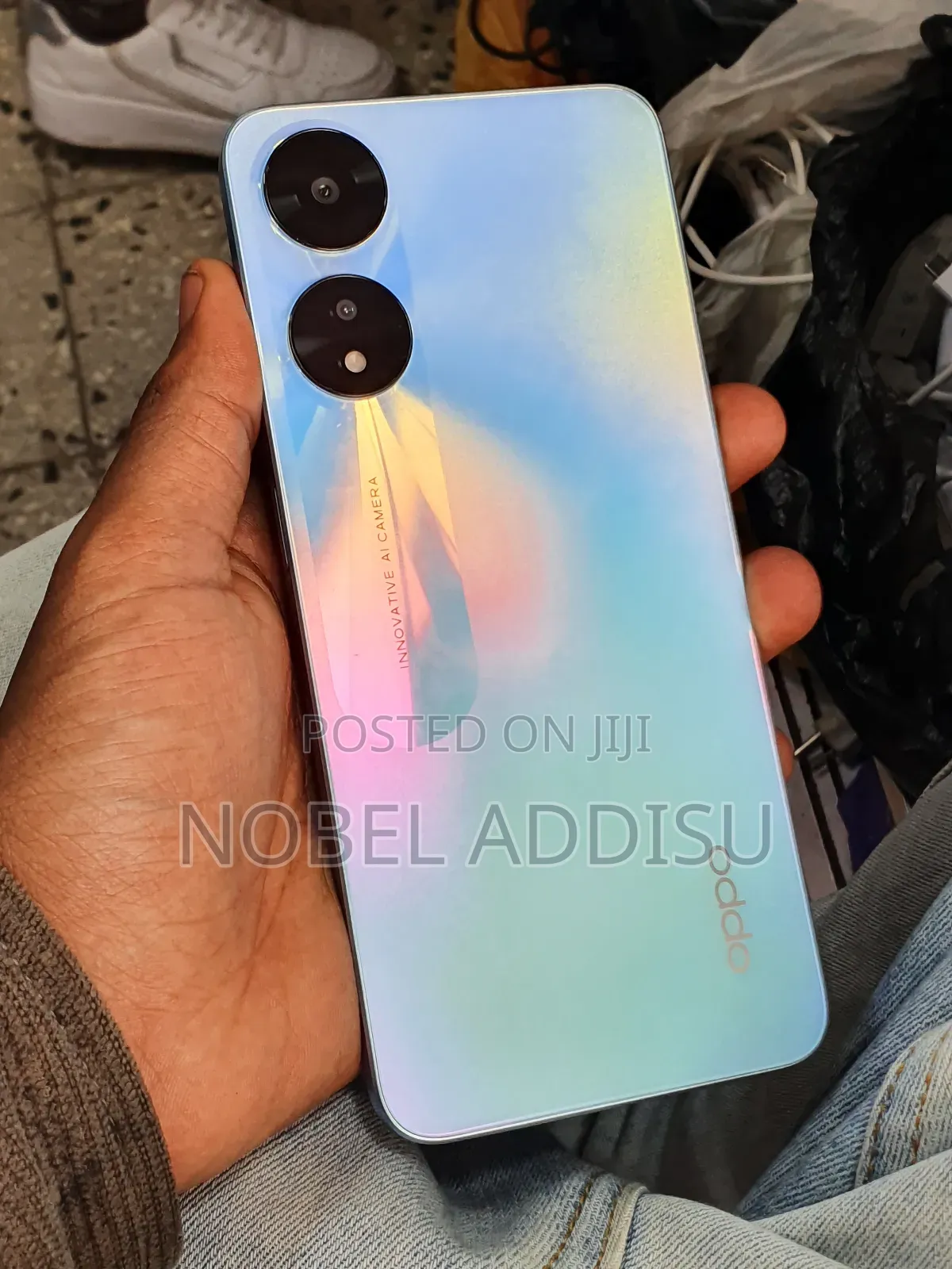 New Oppo A78 5G 128 GB Blue