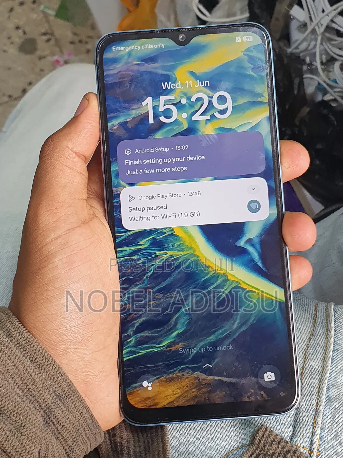 New Oppo A78 5G 128 GB Blue