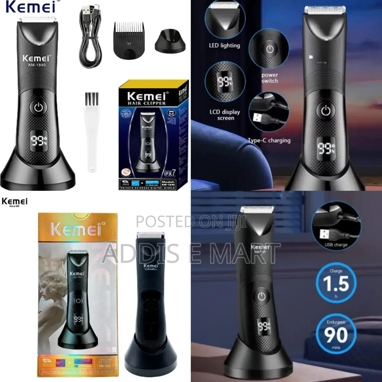 Kemie Rechargeable Lady Trimmer