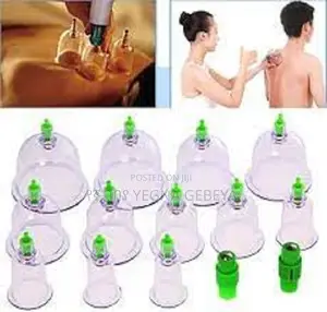 Suplory 12-pcs Cupping Kit Vacuum Air Suction Cups