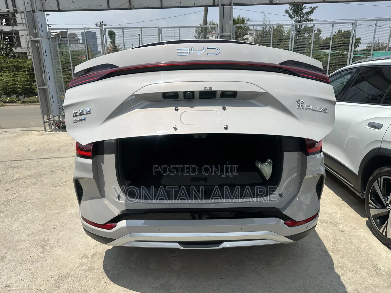 New BYD Song Plus 2025 White