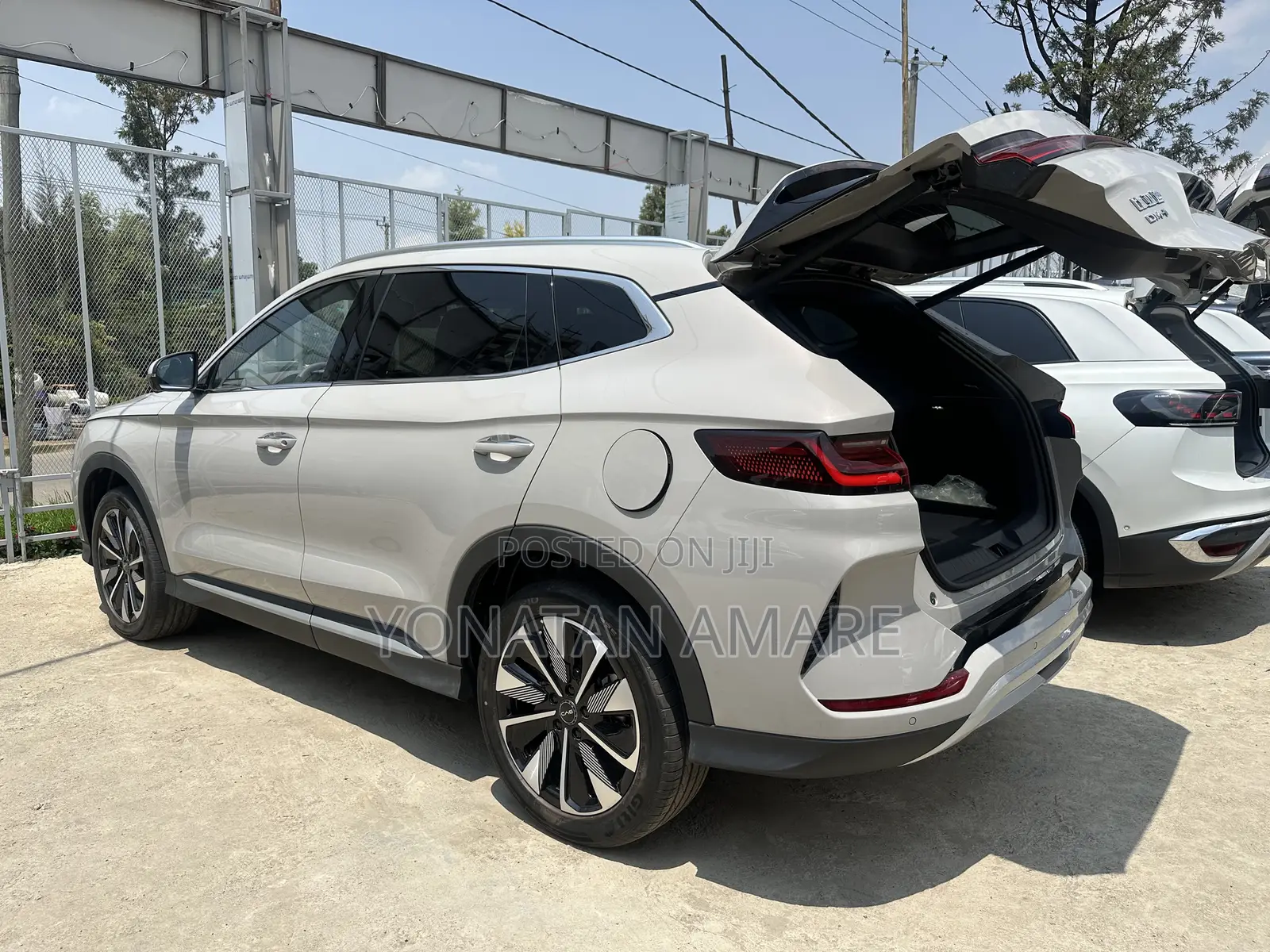 New BYD Song Plus 2025 White