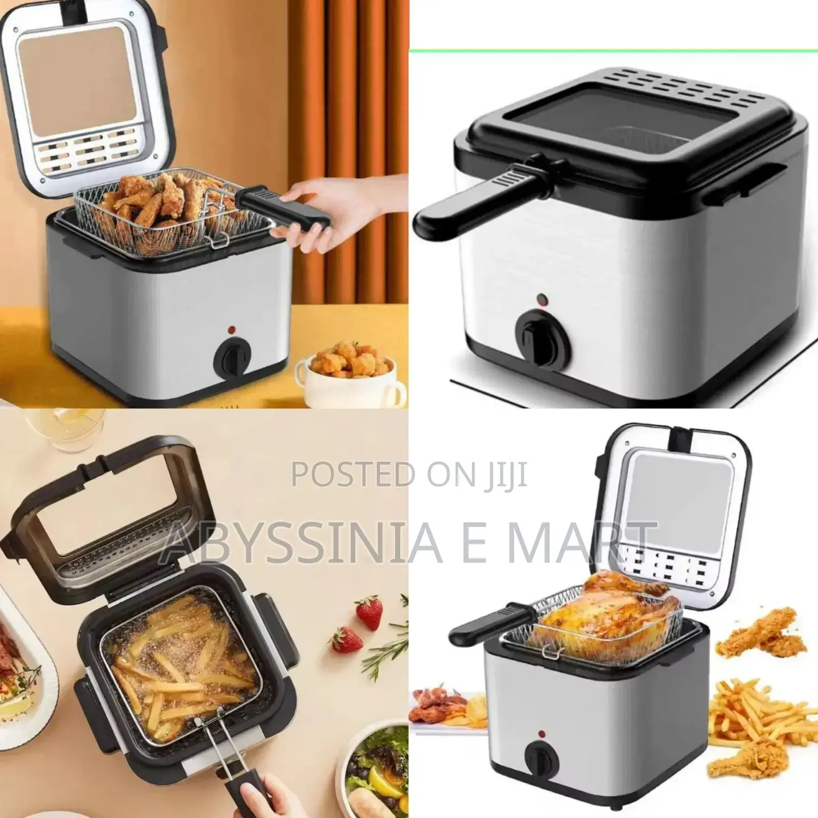 Electric Deep Fryer (መጠባበሻ)