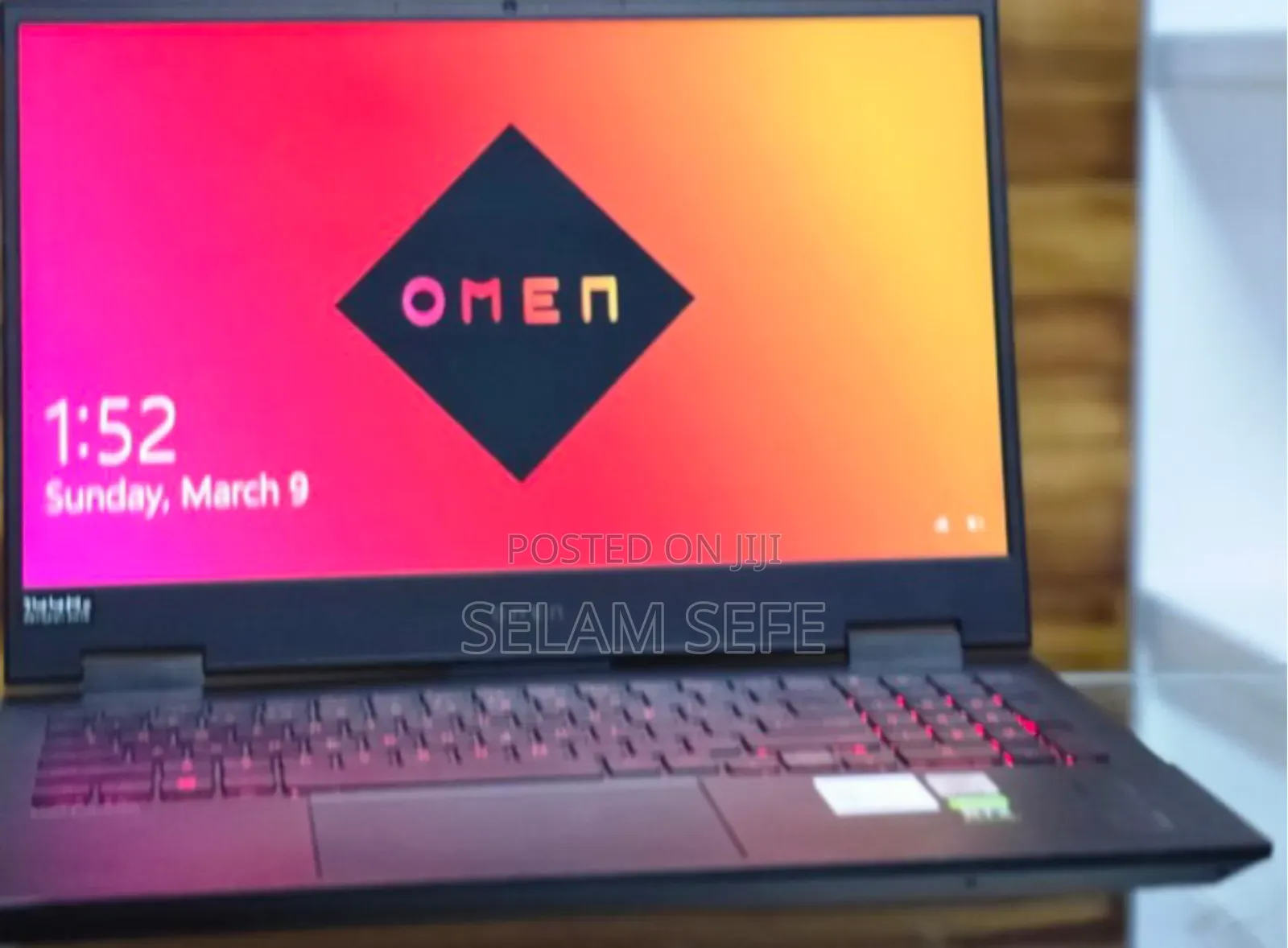 New Laptop HP Omen 15 16GB Intel Core I7 SSD 512GB
