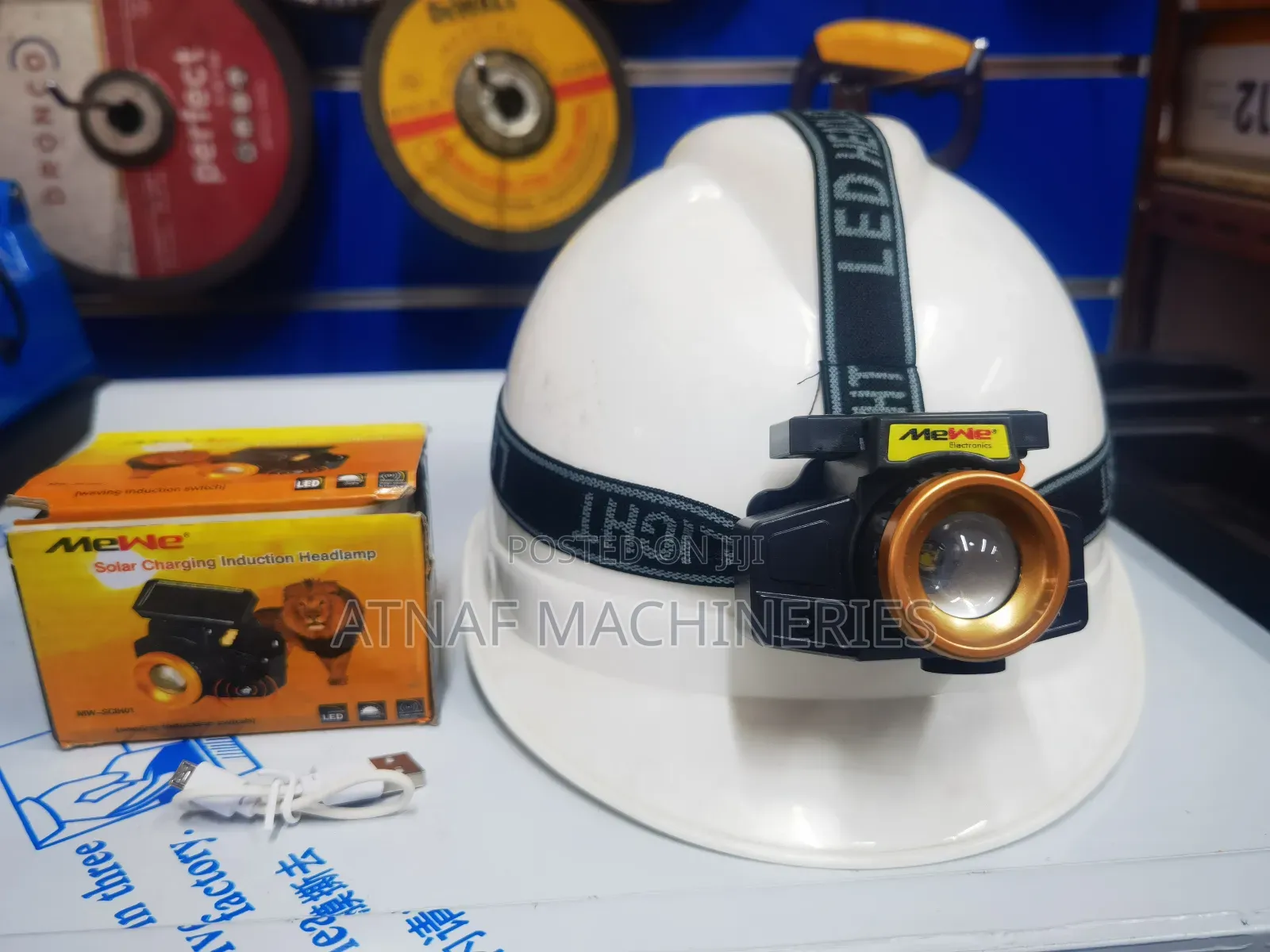 Head Lights Rechargeable