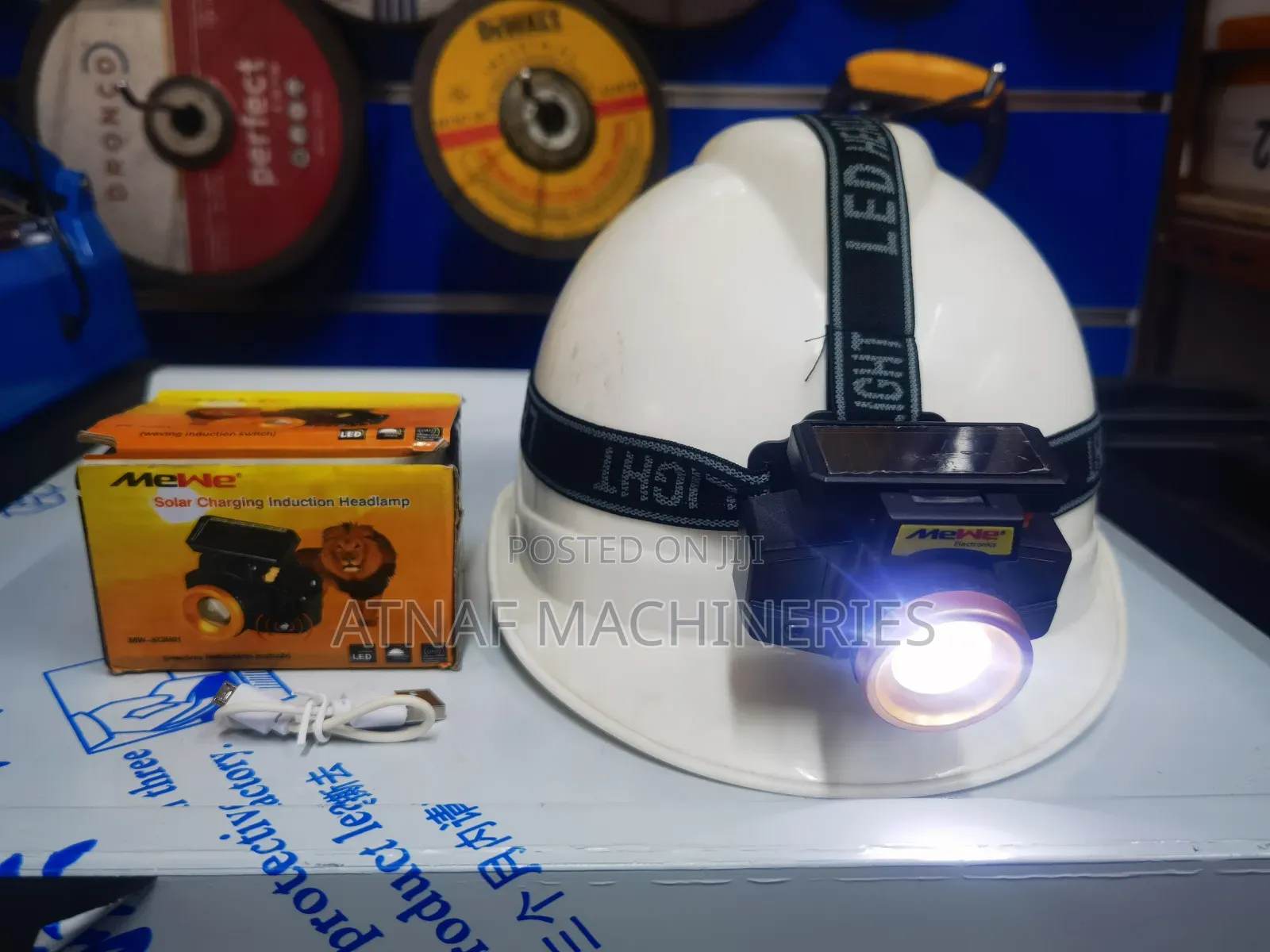 Head Lights Rechargeable