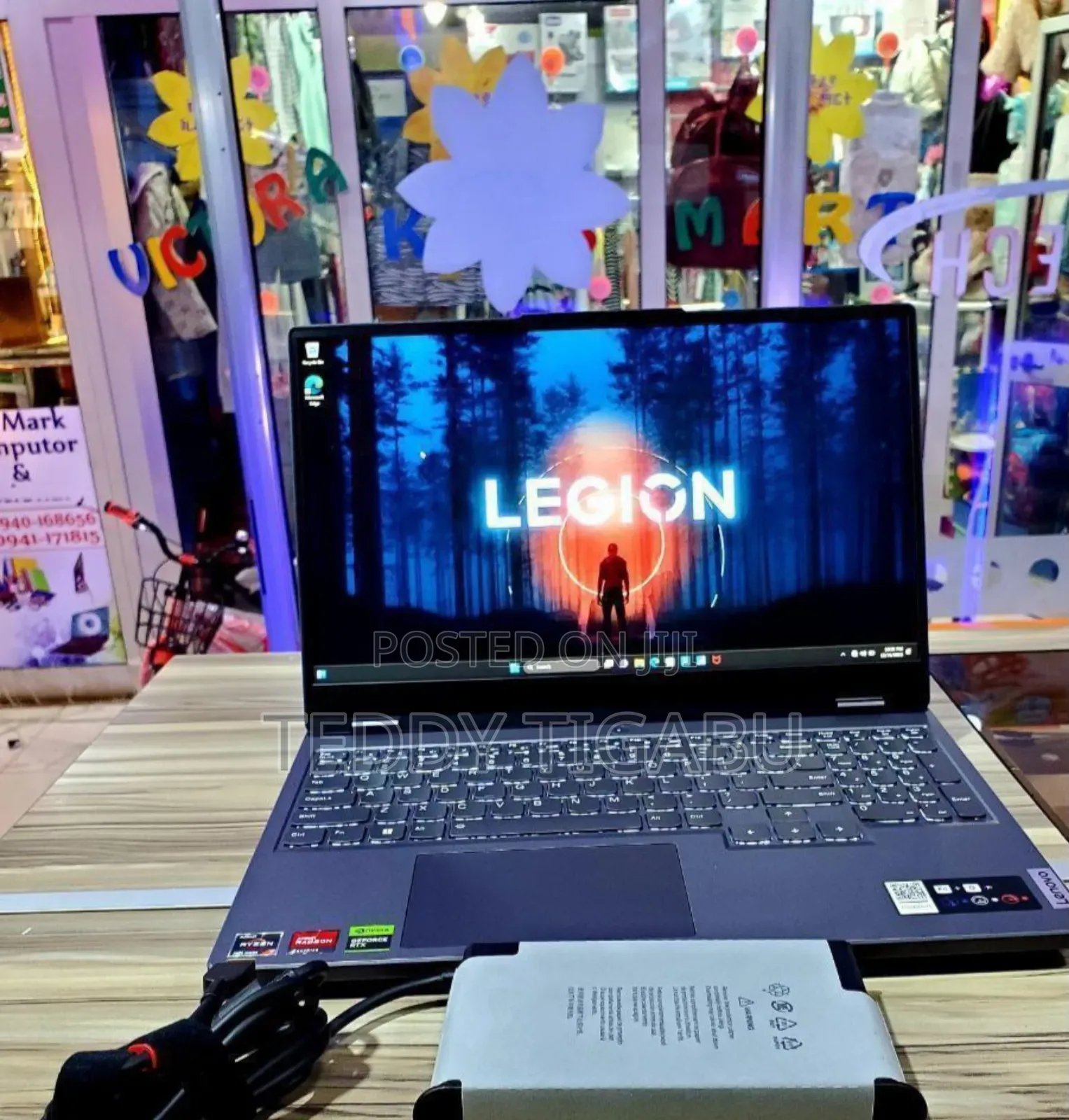 New Laptop Lenovo Legion 5 16GB AMD Ryzen 7 SSD 1T