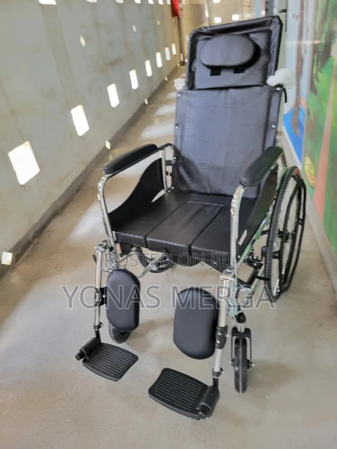 Multi-Purpose Toilet Transport Wheelchair橘سwheelchair€£ዊልቼር