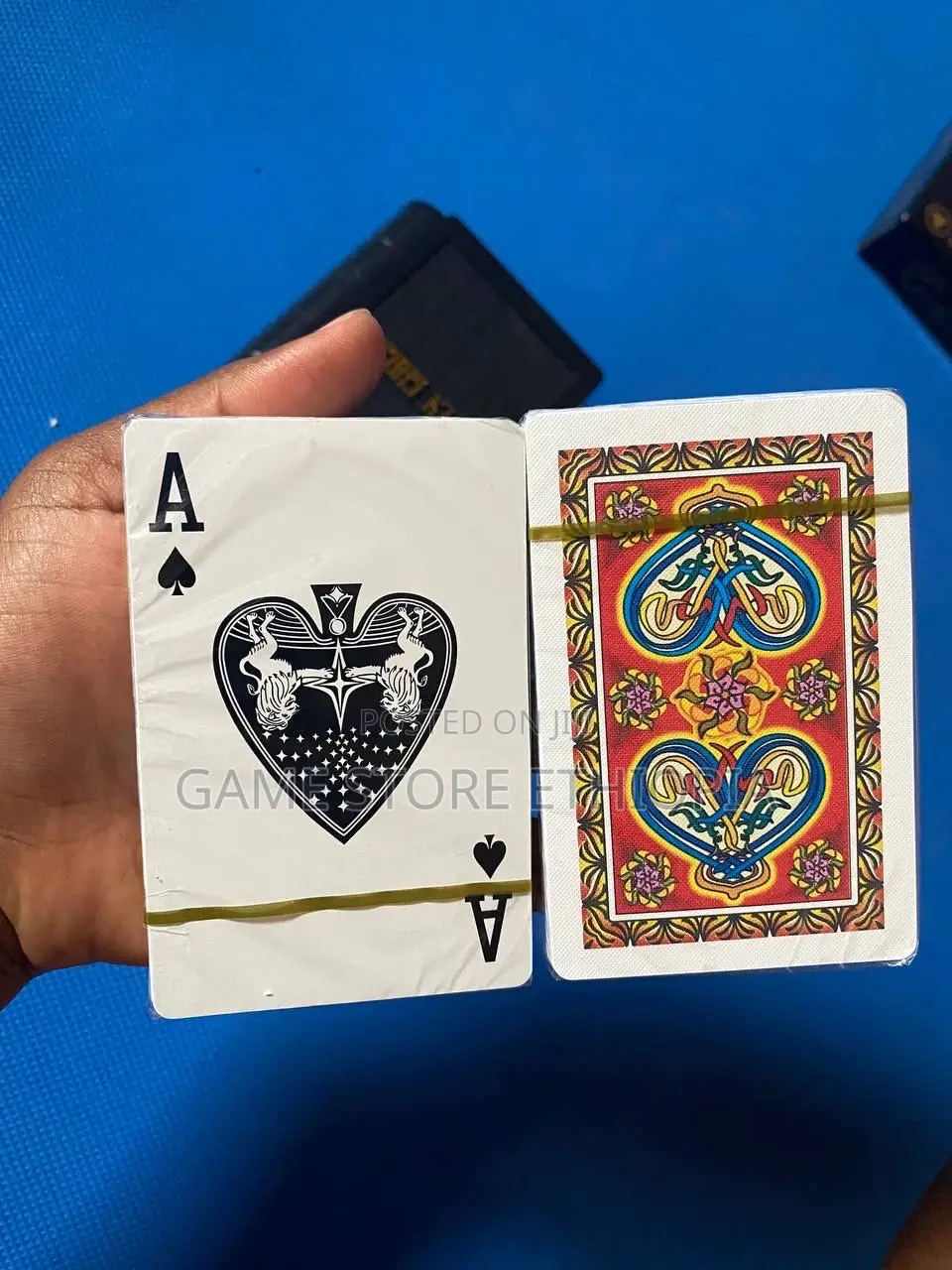 Vegas Kings Plastic Playing Cardswashable የፕላስቲክ ካርታ |