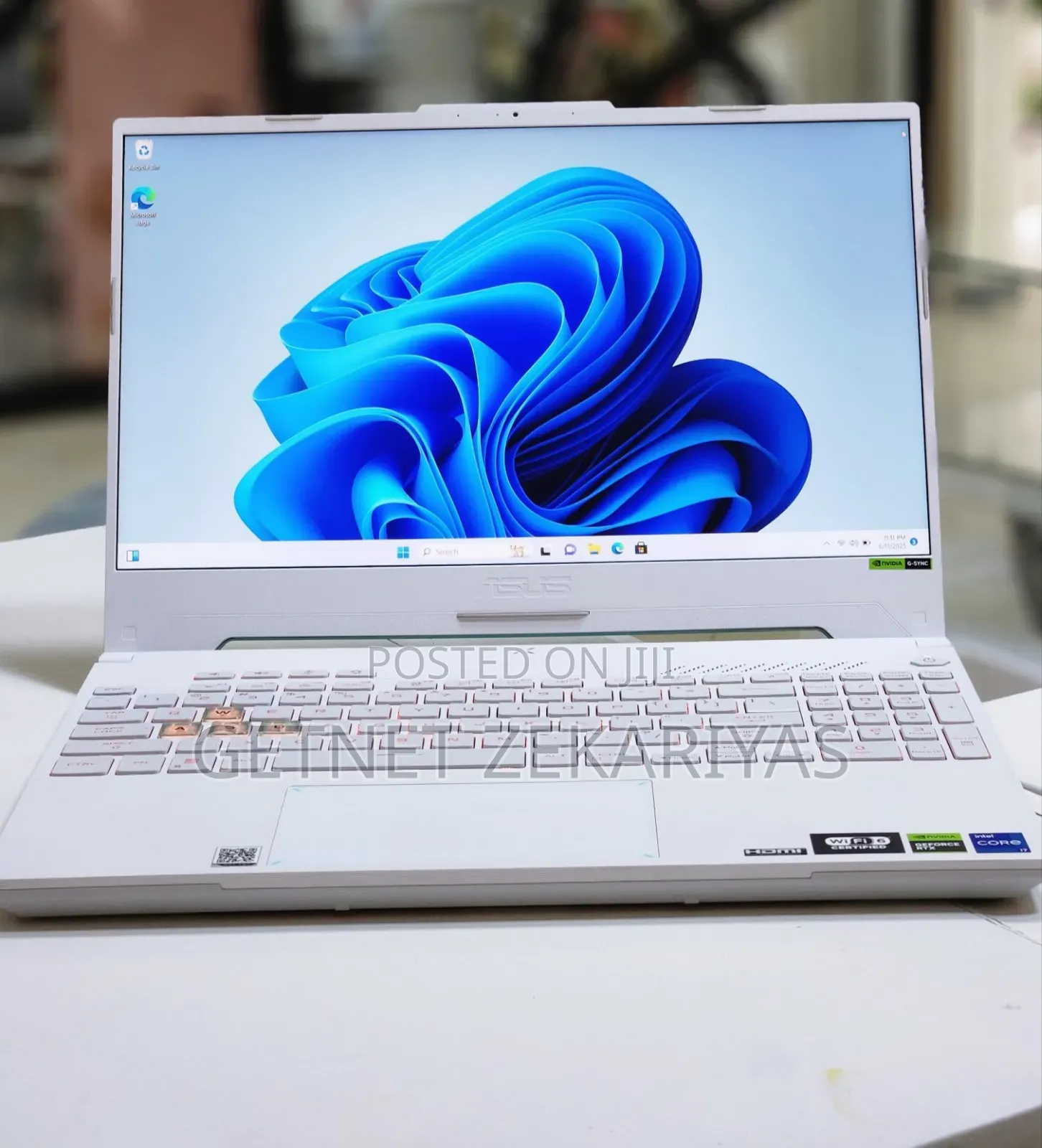 New Laptop Asus TUF Gaming A15 16GB Intel Core I7 SSD 512GB