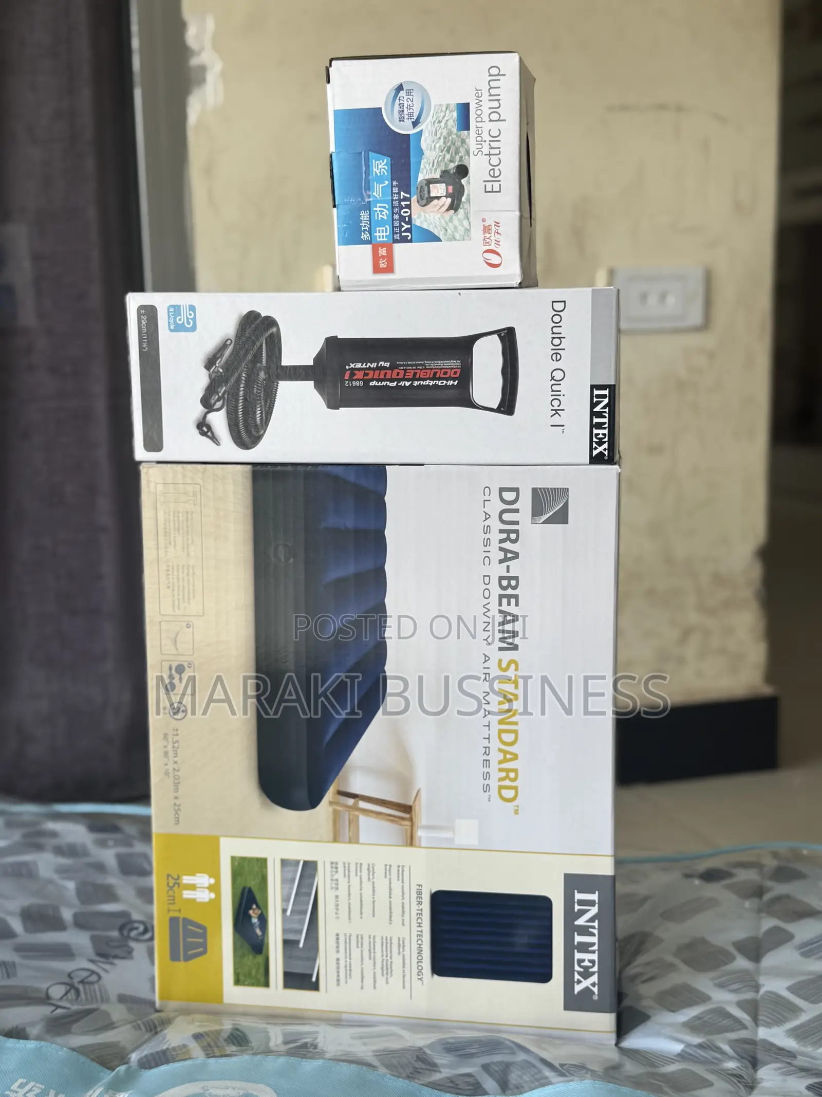 Intex Air Charged Mattress