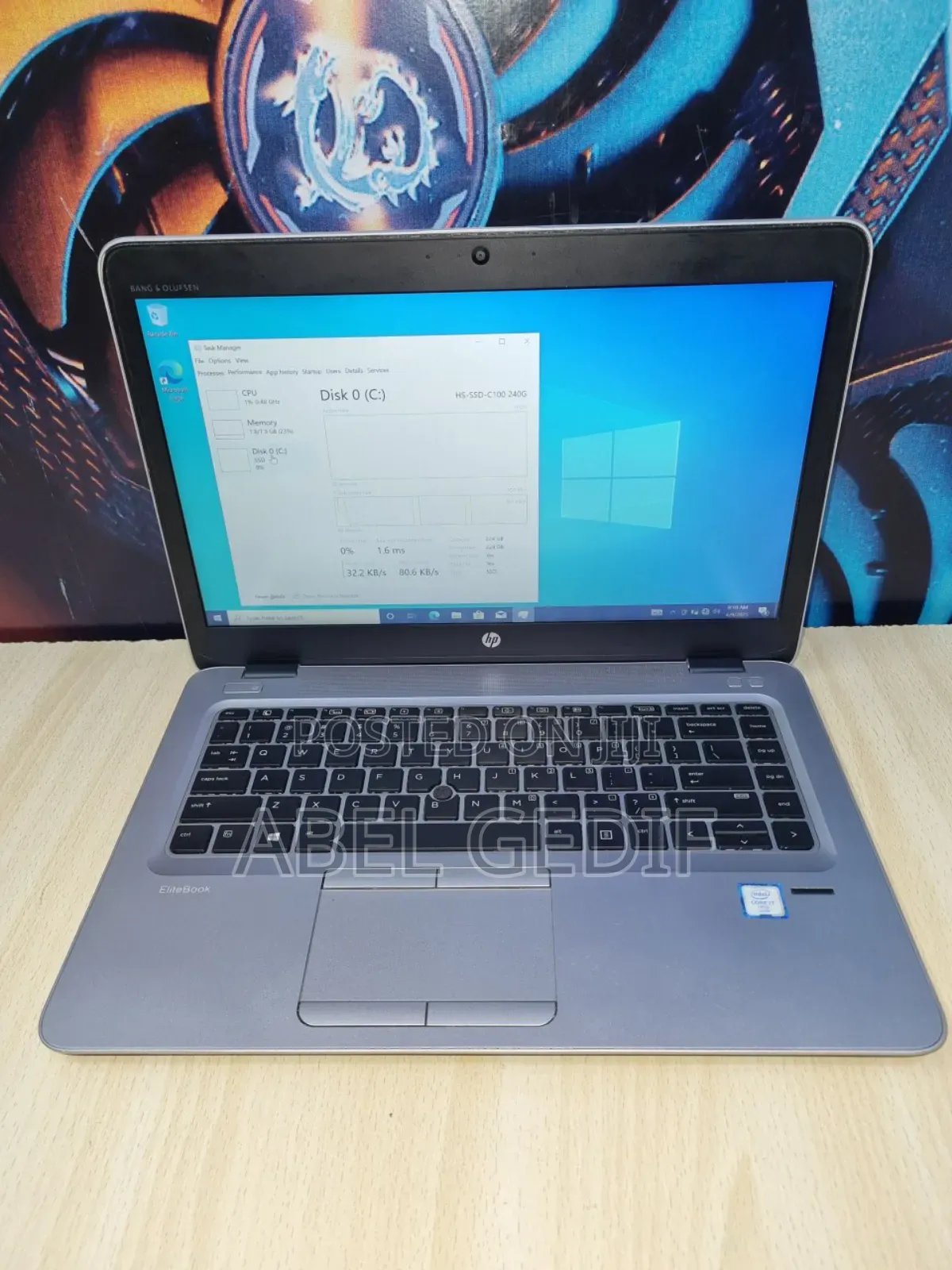 New Laptop HP EliteBook 840 8GB Intel Core I7 SSD 512GB