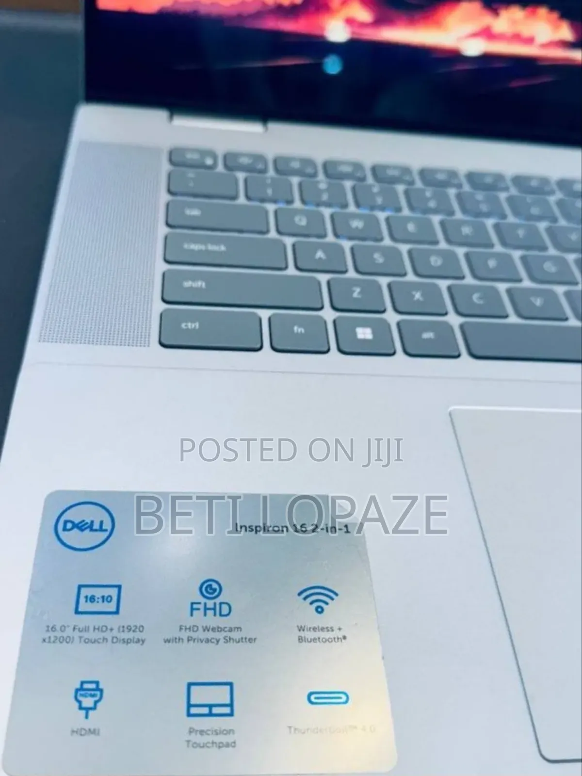 New Laptop Dell Inspiron 15 16GB Intel Core I7 SSD 1T