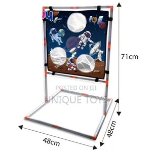 2-in-1 Shooting Throwing Bow Set - Space Themed