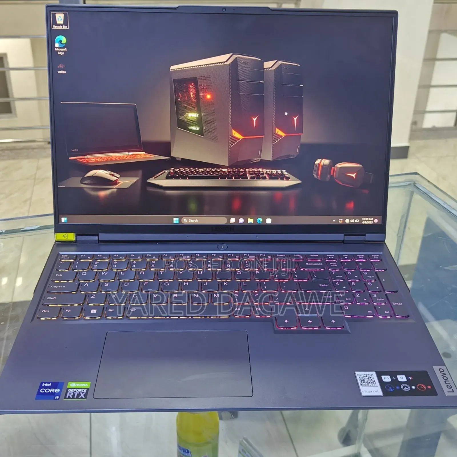 New Laptop Lenovo Legion 5 16GB Intel Core I9 SSD 1T