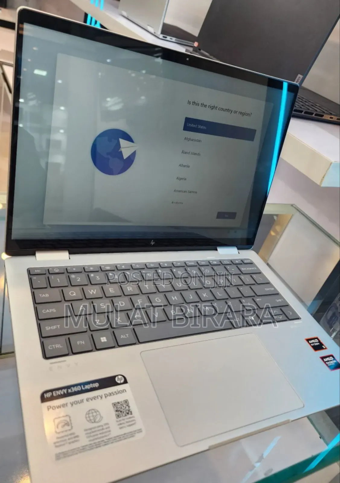 New Laptop HP Envy X360 16GB AMD Ryzen 5 SSD 512GB