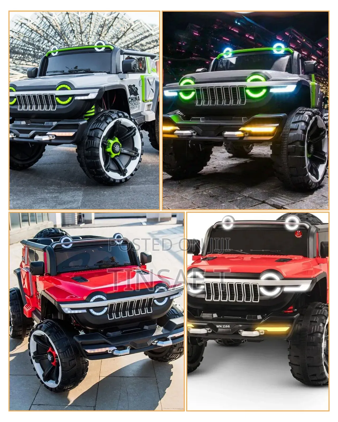 Kids Electric Car Geep/የኤሌክትሪክ መኪና