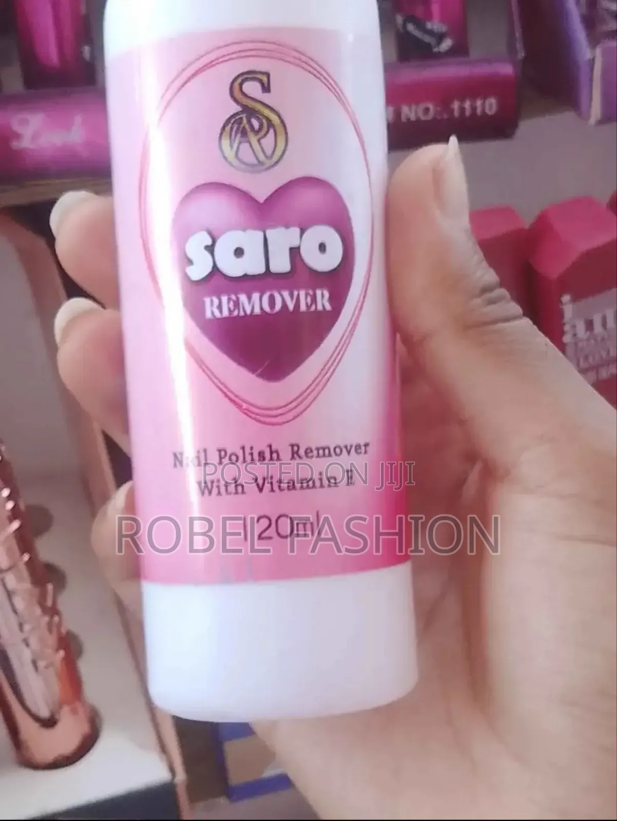 Nail Polish Remover የጥፍር ቀለም ማፅጃ Saro Remover