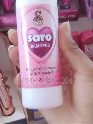 Nail Polish Remover የጥፍር ቀለም ማፅጃ Saro Remover
