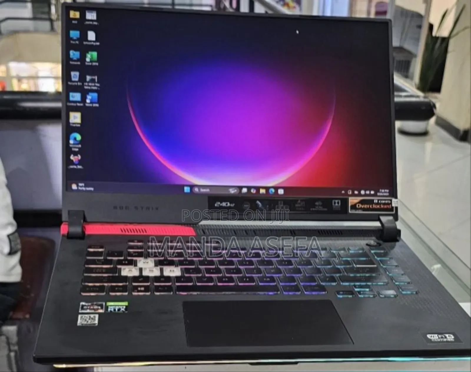 New Laptop Asus ROG Strix G16 G614 16GB AMD Ryzen 9 SSD 1T