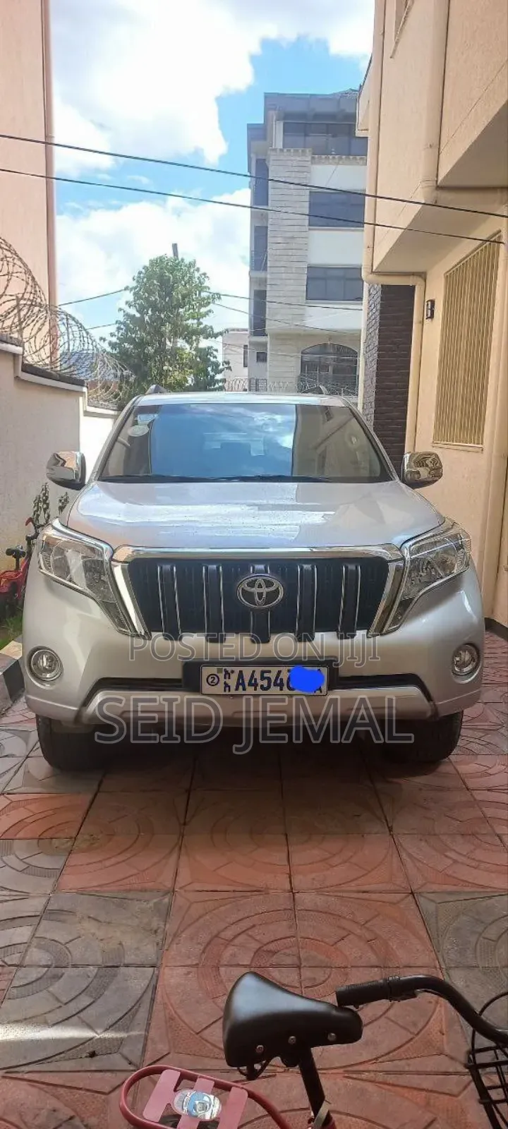 Toyota Land Cruiser Prado 2014 Silver