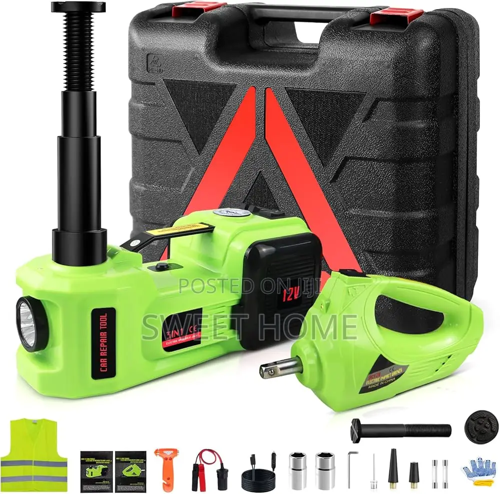 የኤሌትሪክ ጎማ መፍቻ ፣ መንፍያ እና ክሪክ